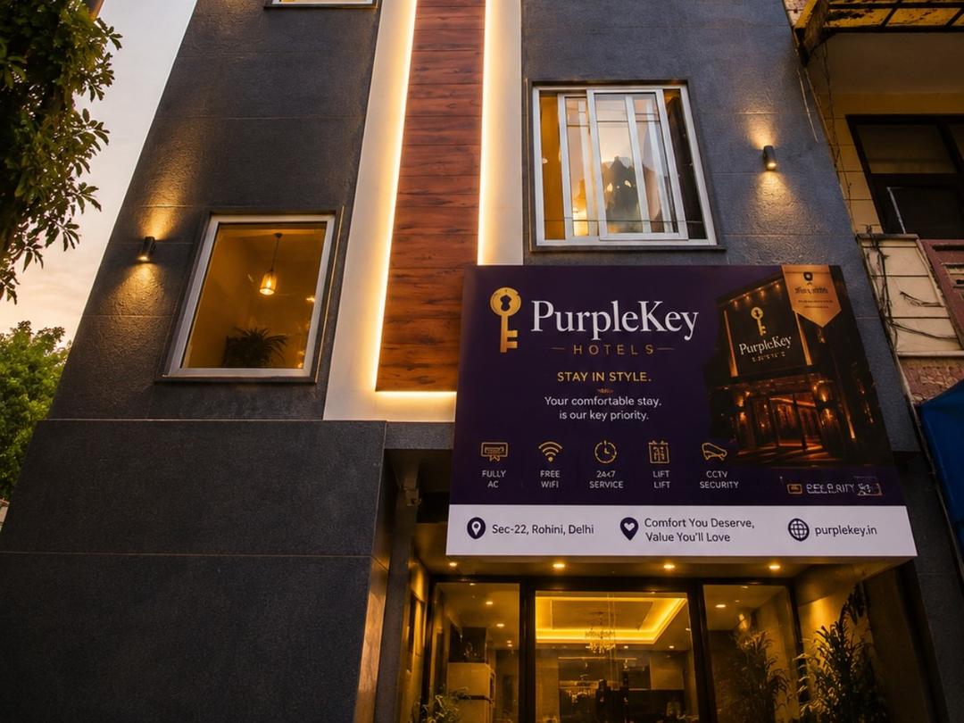 Purple Key Hotel in Delhi